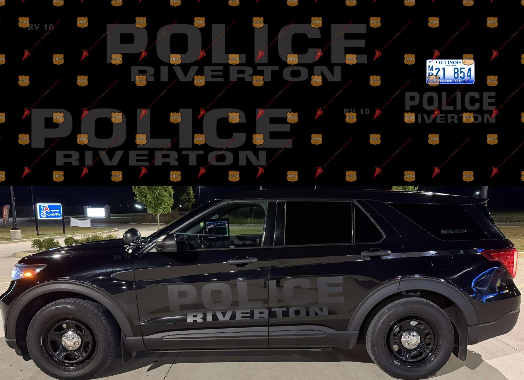 Hamilton, OH Police Department — Cardinal Police Diecast